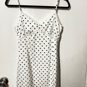 Polka Dot Mini Dress